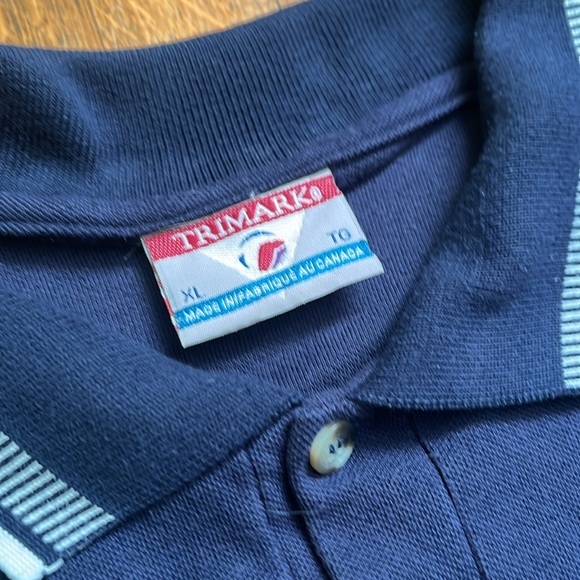 Vintage Molson Dry Beer Polo Shirt / XL / 90s - Picture 5 of 9